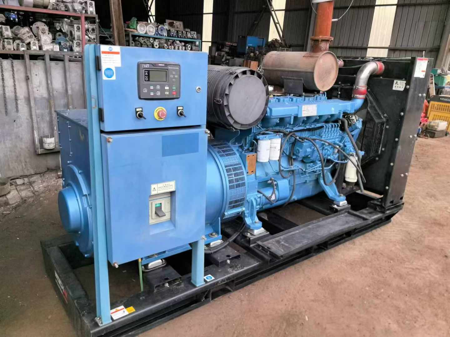 新城500kW 柴油发电机组可带动设备功率的计算公式是什么？